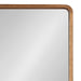 Rectangle Mirror Rustic Brown 20x36 3