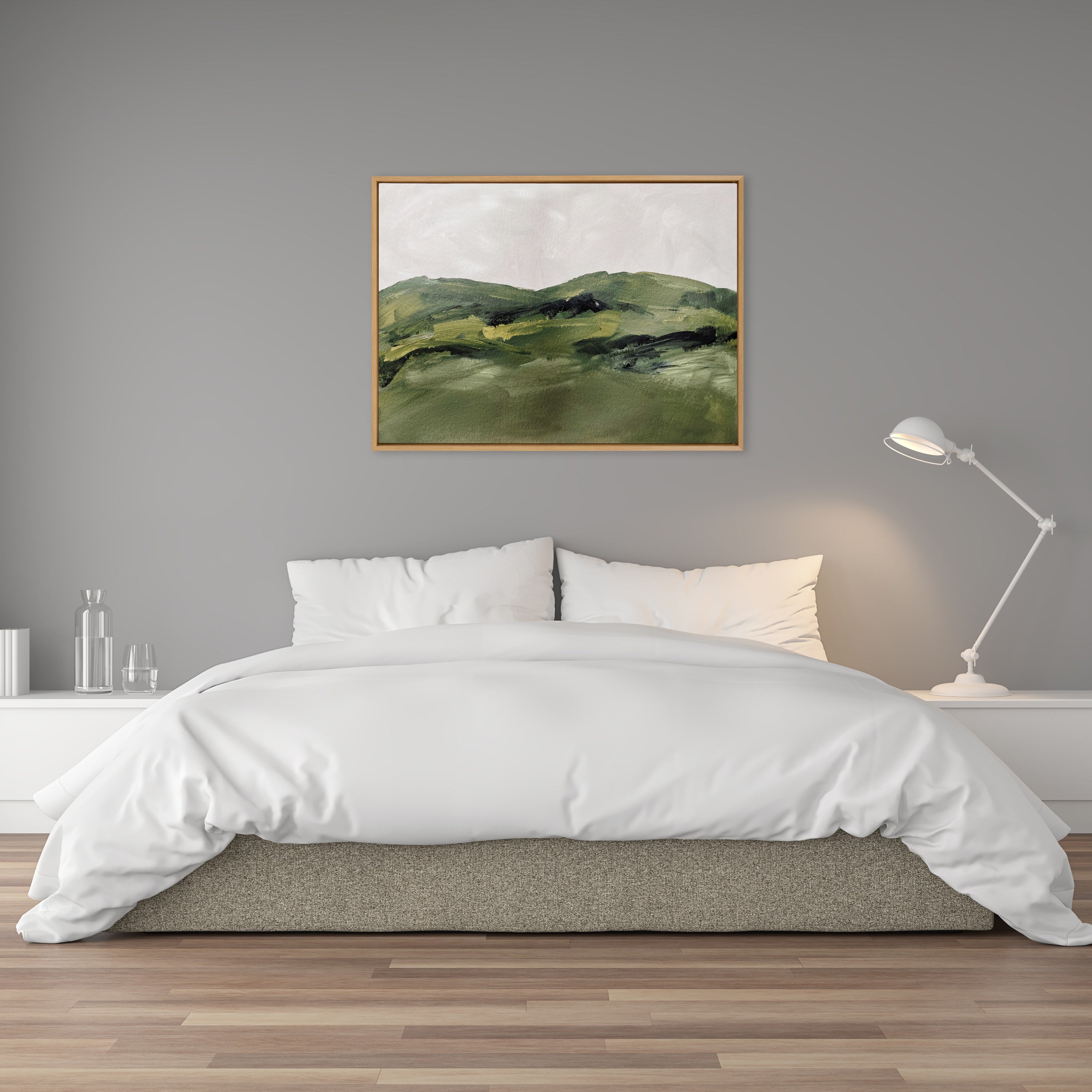 Framed Canvas 28x38 Sylvie Natural 6