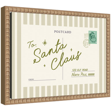 Framed Canvas Sylvie Beaded Rustic Natural 13x10 1