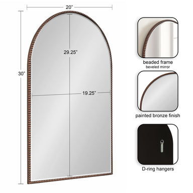 Arch Mirror Bronze 20x30 2