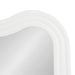 Scallop Mirror White 24x40 3