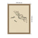 Framed Canvas 10x13 Sylvie Dark Gold 2