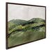 Framed Canvas 28x38 Sylvie Walnut 1