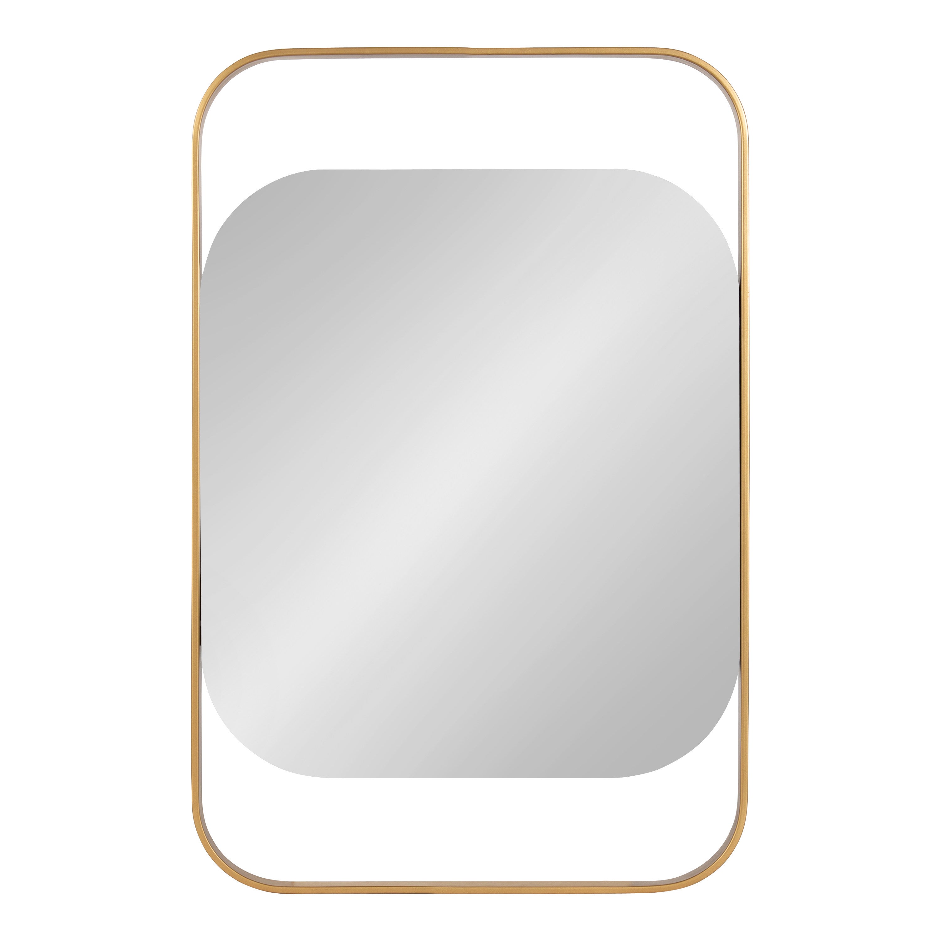 Rectangle Mirror Gold 20x30 2