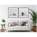 Framed Art Set Svelte Noir Black 2 Piece Set 33x33 7