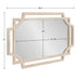 Scallop Mirror White 27x40 5