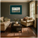 Framed Art 42x34 Florence Light Brown 7