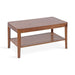 Coffee Table Walnut Brown 36x20x18 1