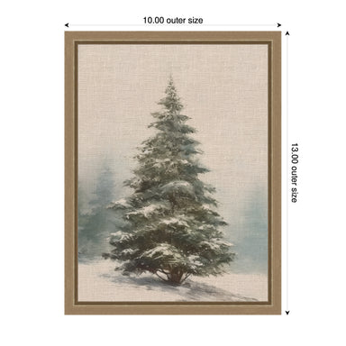 Framed Canvas Sylvie Dark Gold 10x13 2