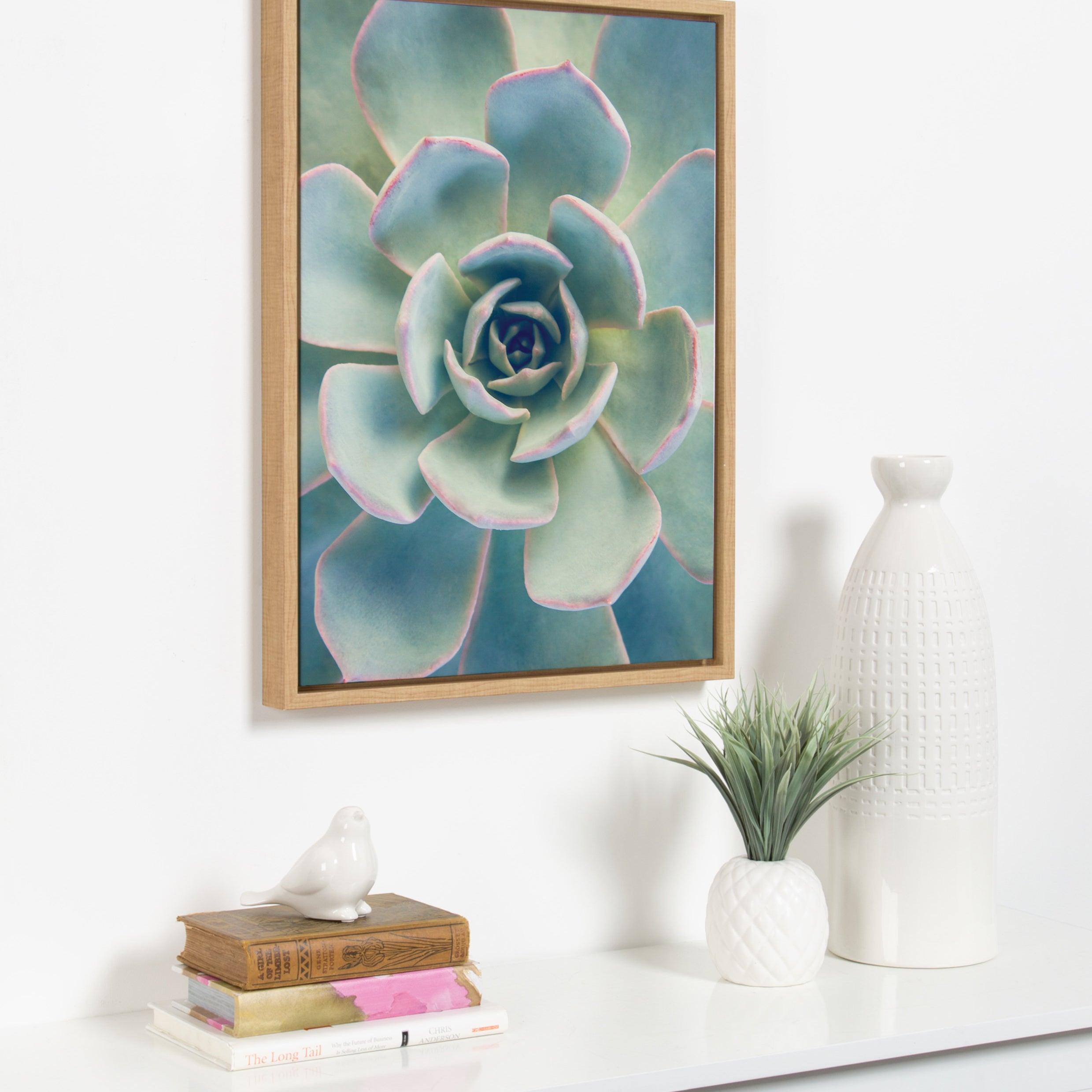 Framed Canvas Sylvie Natural 18x24 5