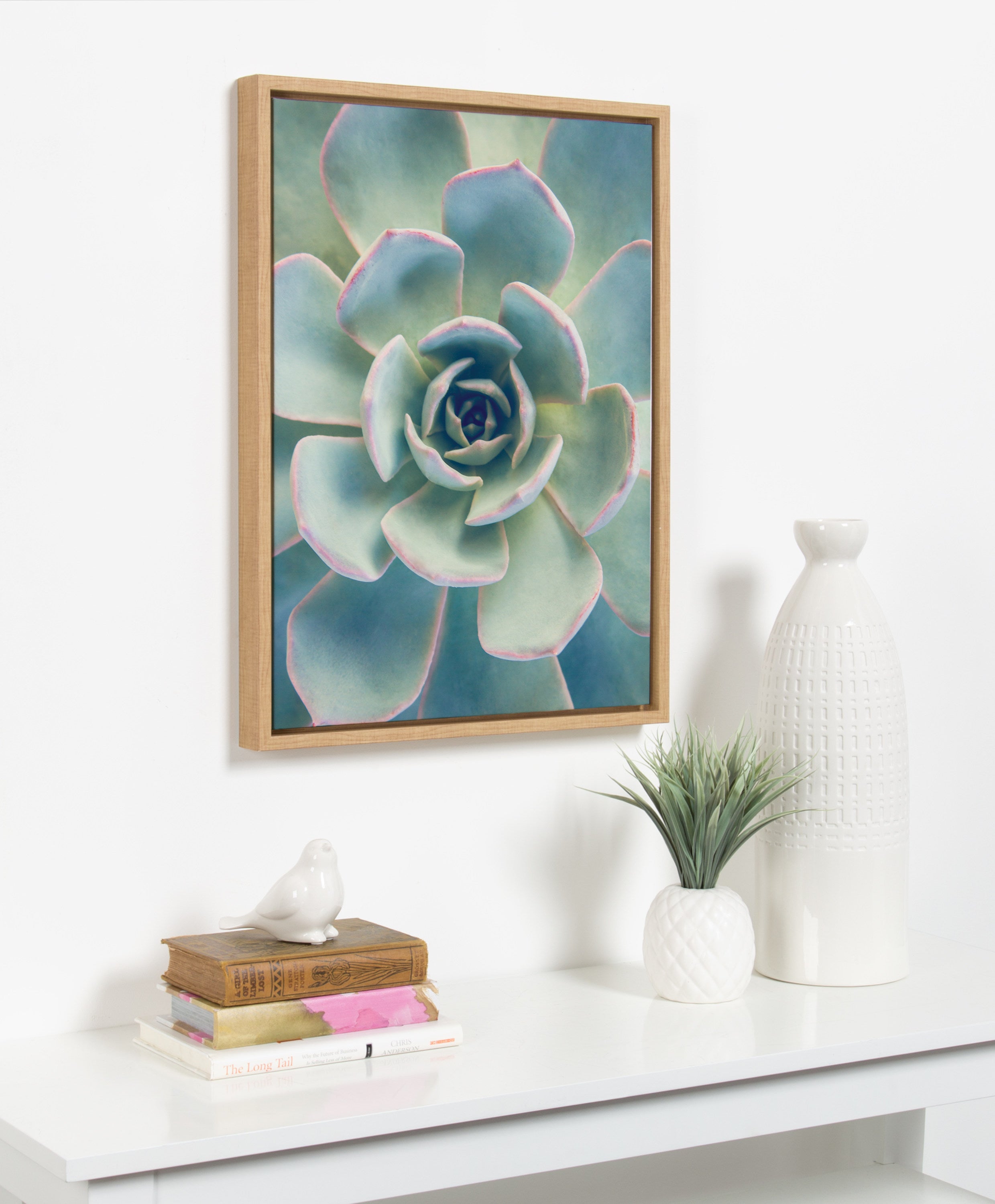Framed Canvas Sylvie Natural 18x24 5
