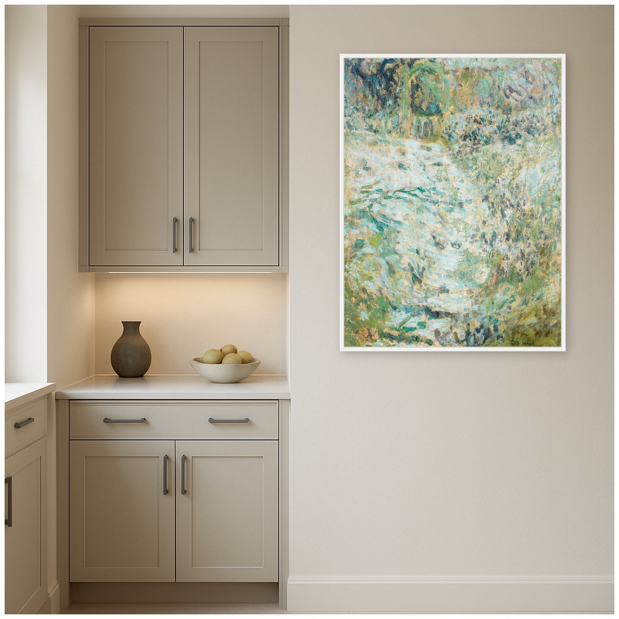 Framed Canvas 32x42 Sylvie White 5