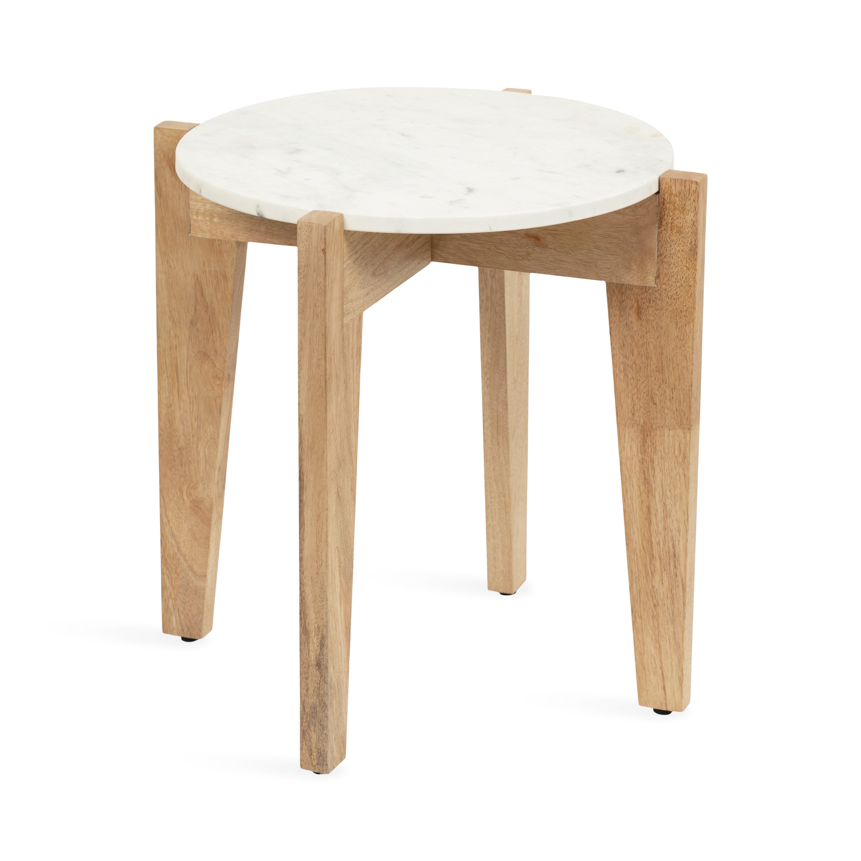 Icelyn Marble Side Table