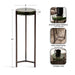 Drink Table Green Bronze 9x9x23 2