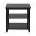 Side Table Black 23x18x24 5