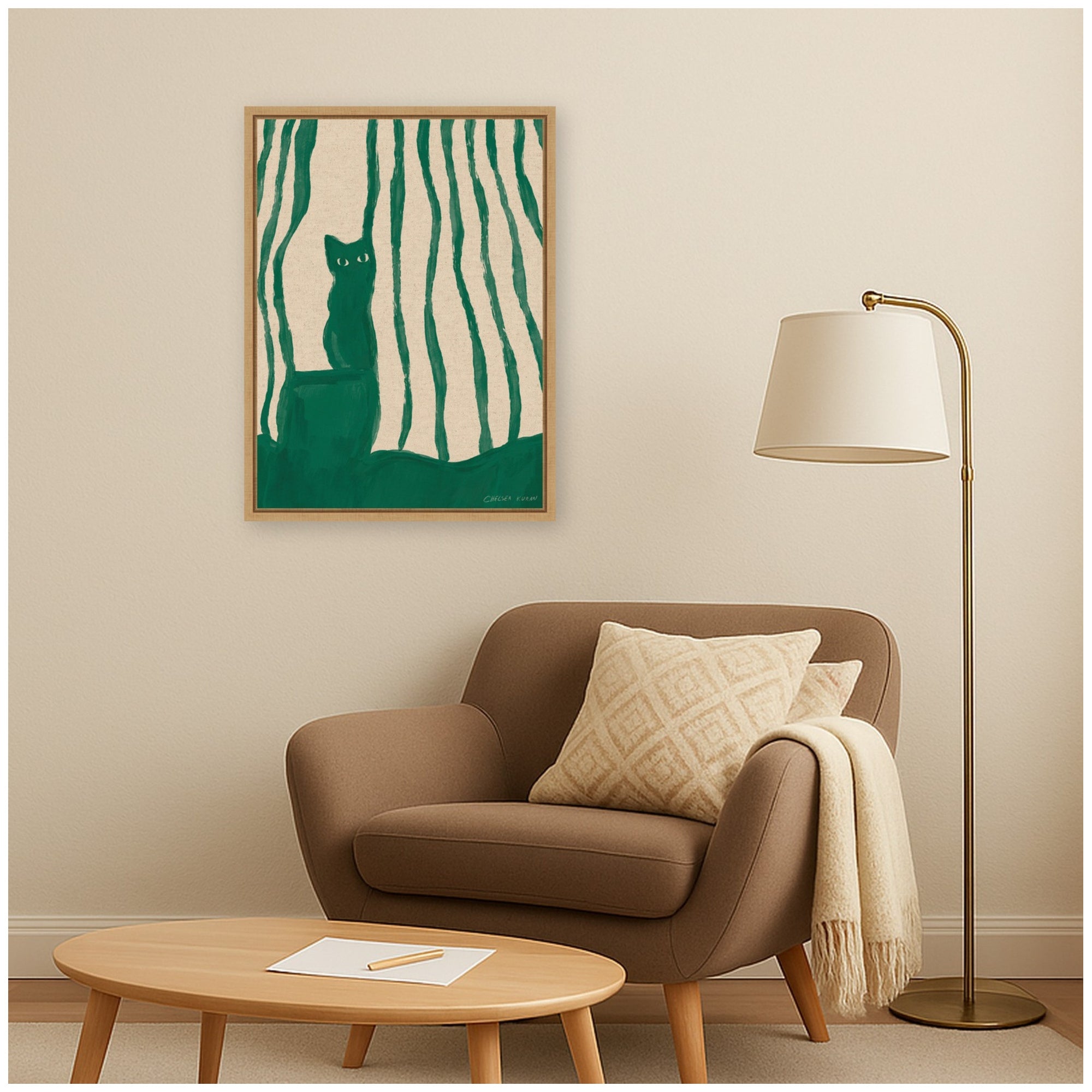 Framed Canvas 18x24 Sylvie Natural 5