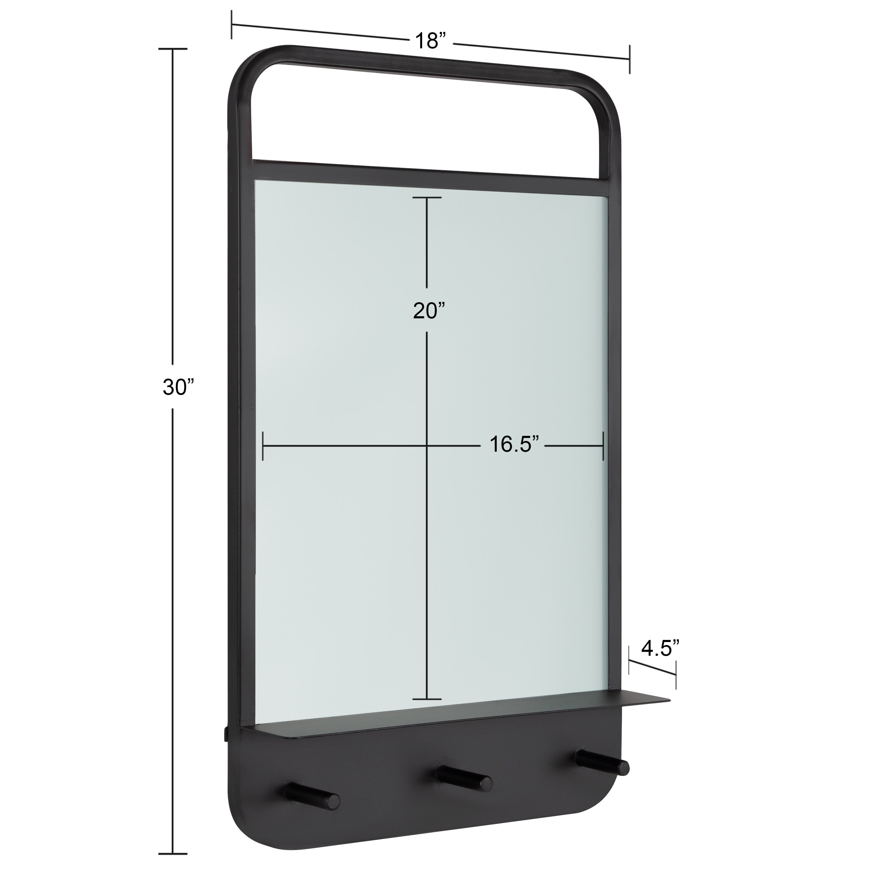 Multi Function Black 18x5x30 5