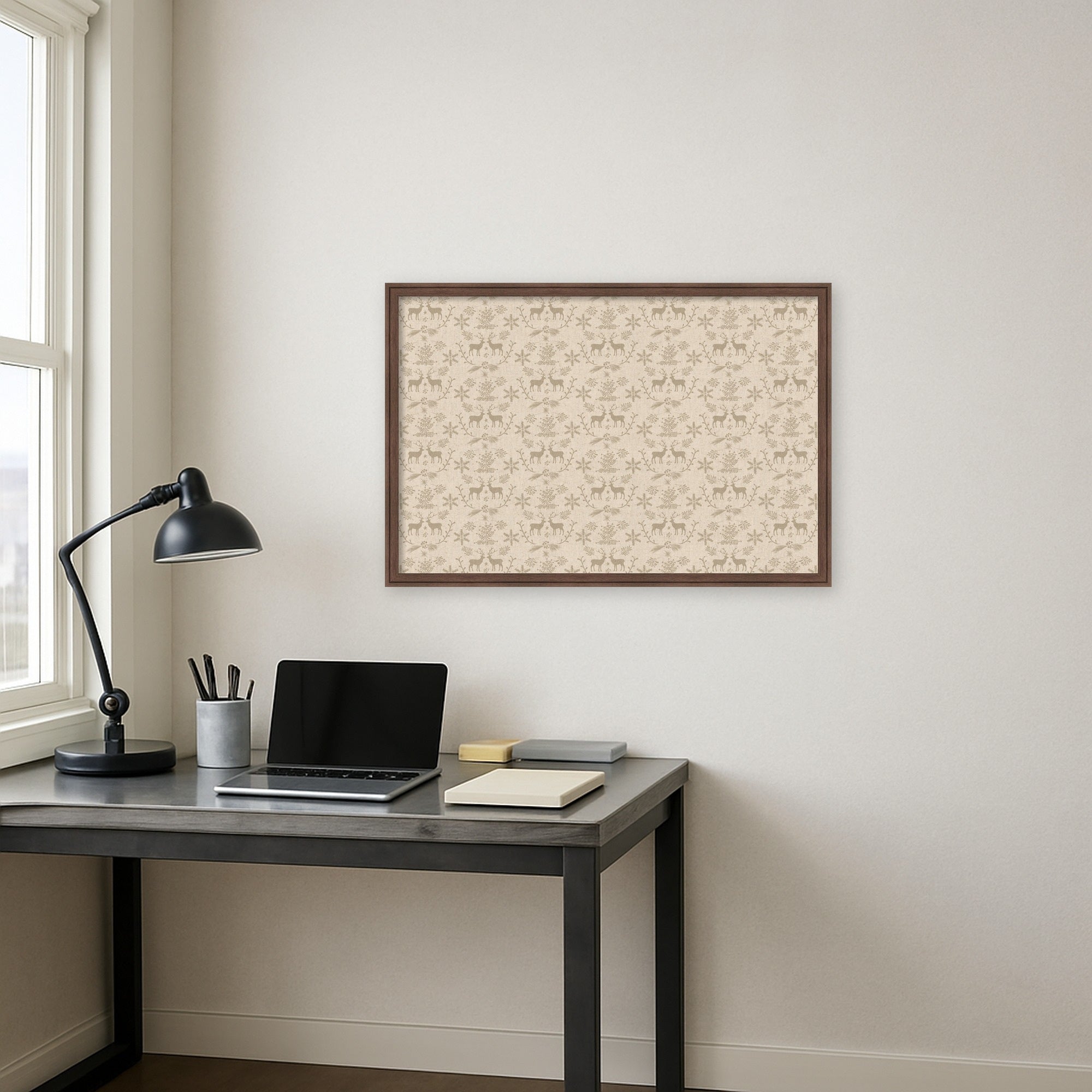 Magnetic Canvas Florence Medium Brown 38x26 7