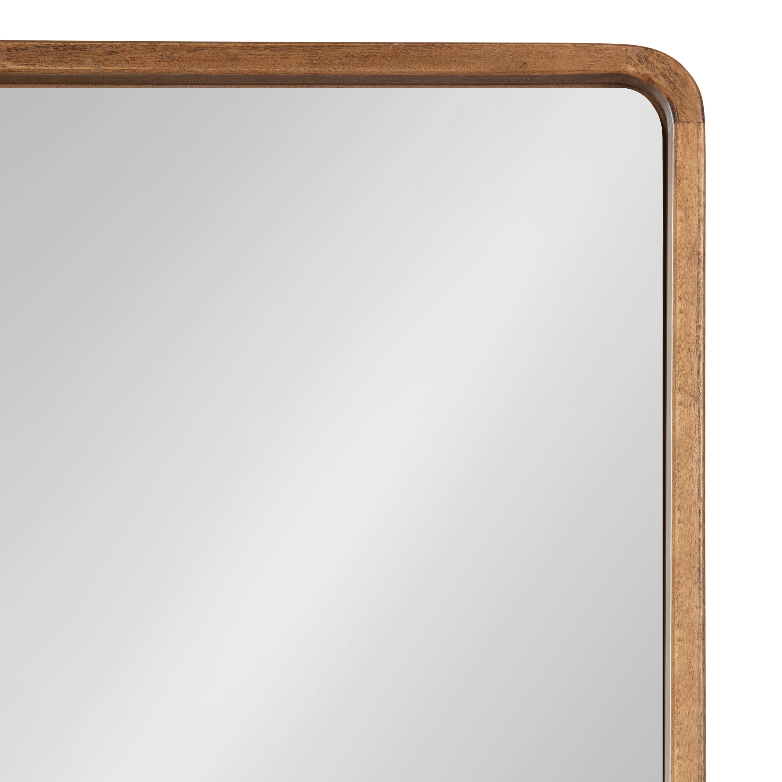 Rectangle Mirror Rustic Brown 24x30 3
