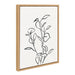 Framed Canvas Sylvie Natural 18x24 2
