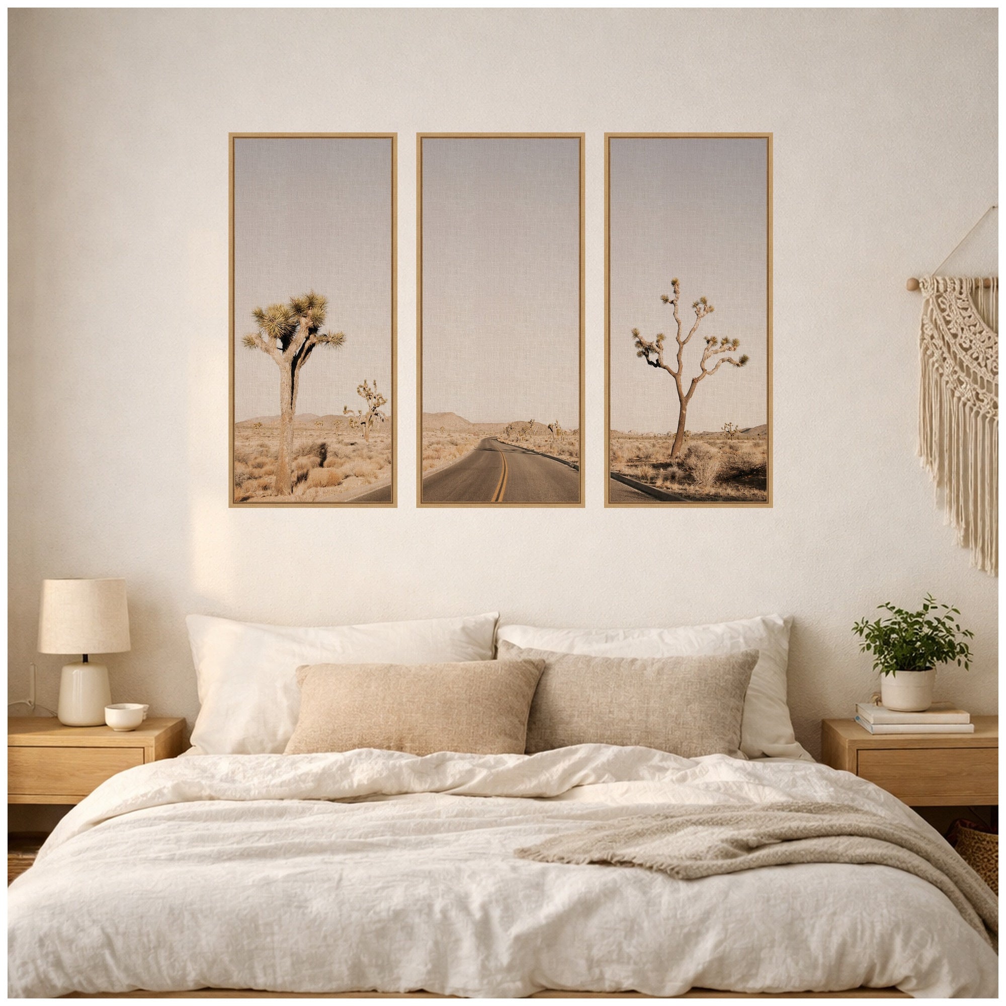 Art Set Sylvie Natural 3 Piece Set 18x40 6