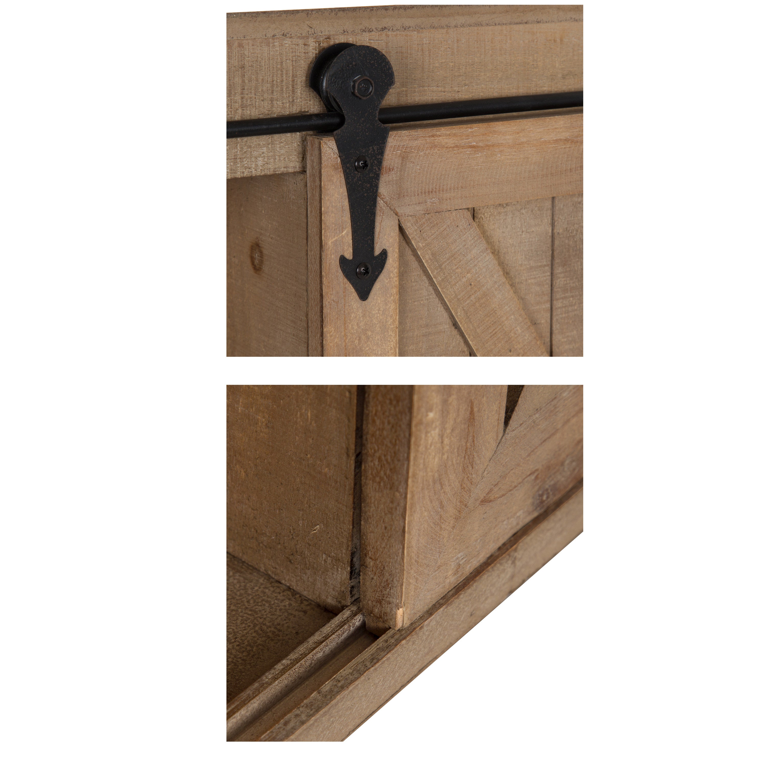 Medicine Cabinet Rustic Brown 22x28 5