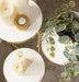 Plant Stand White Gold 10x10x30 6