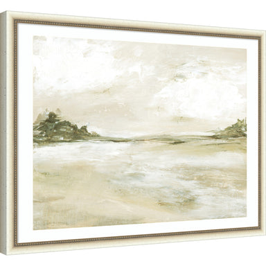 Framed Art Belmont Distress White 34x26 1