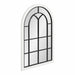 Windowpane Mirror White 24x36 1