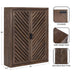 Cabinet Brown 22x7x28 2