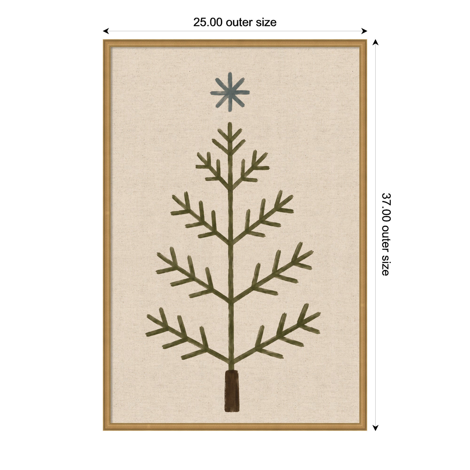 Pinboard Edith Gold 25x37 2