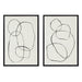 Art Set Sylvie Black 2 Piece Set 23x33 1