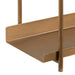 Accent Shelf Gold 28x7x15 6