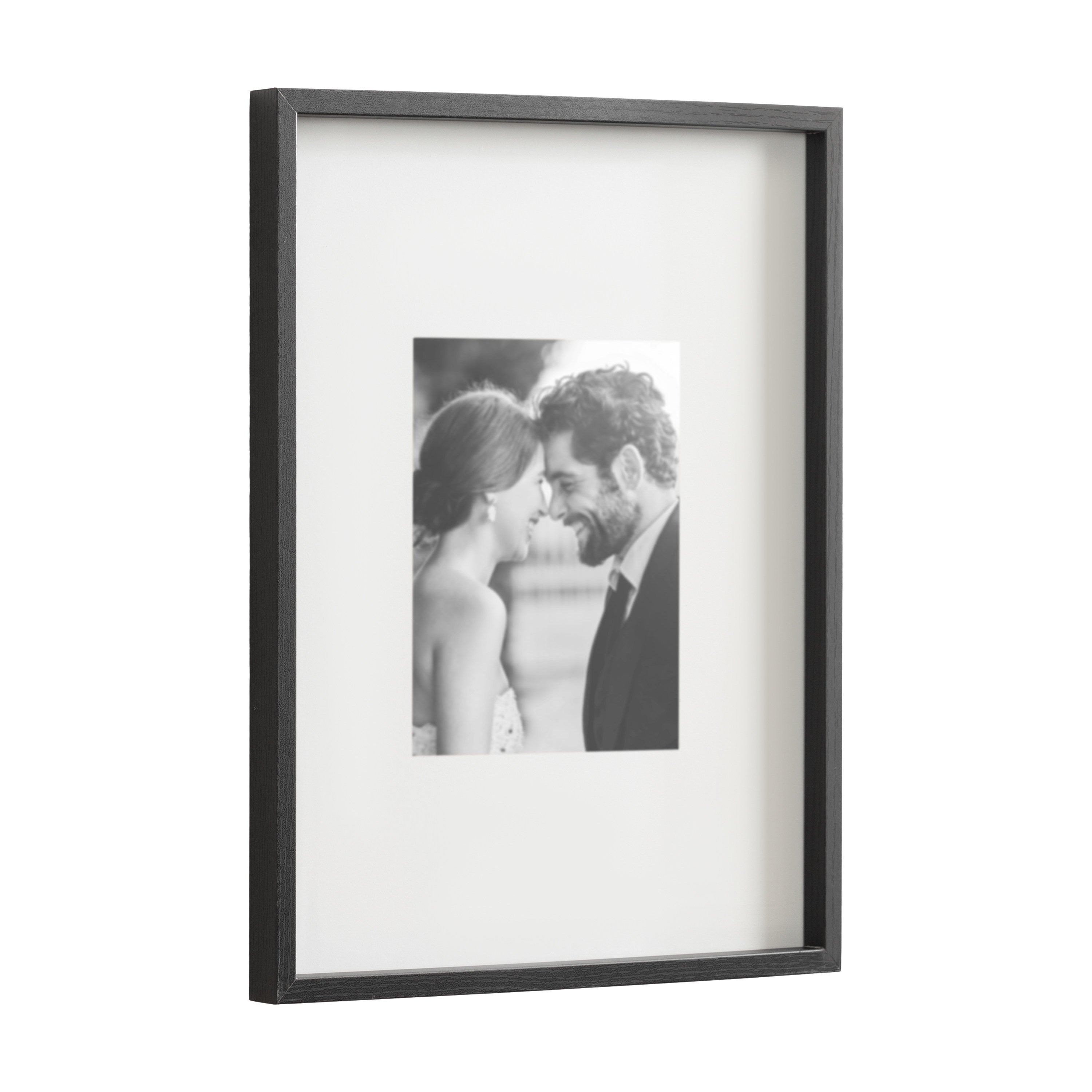 Wall Frame 16x20 matted to 8x10 Black 5