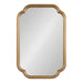 Scallop Mirror Gold 24x36 5