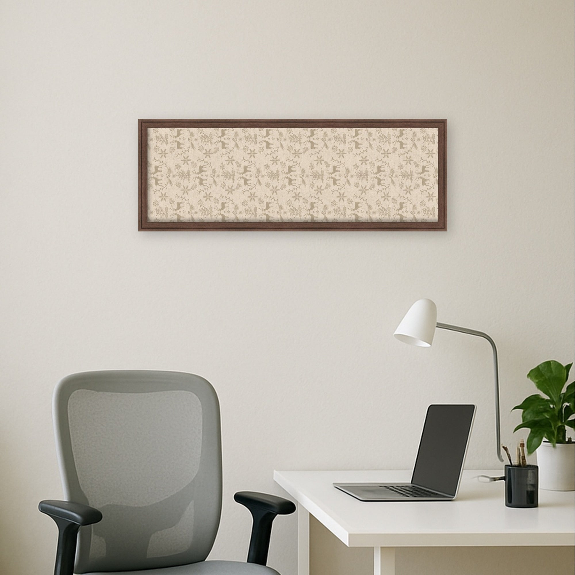 Magnetic Canvas 14x38 Florence Medium Brown 6