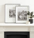 Wall Frame 14x18 matted to 11x14 Black White 7