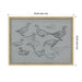 Mounted Canvas 26x20 Castellan Distressed White 2