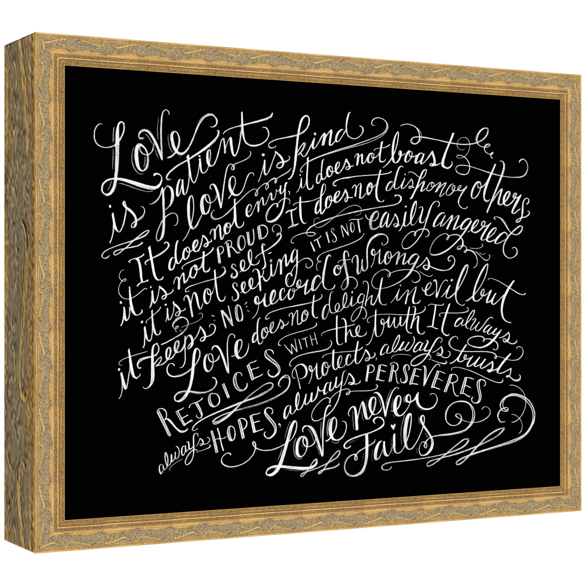 Mounted Canvas 22x17 Mila Dark Gold 7