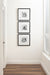 Wall Frame Black 16x16 matted to 8x8 6