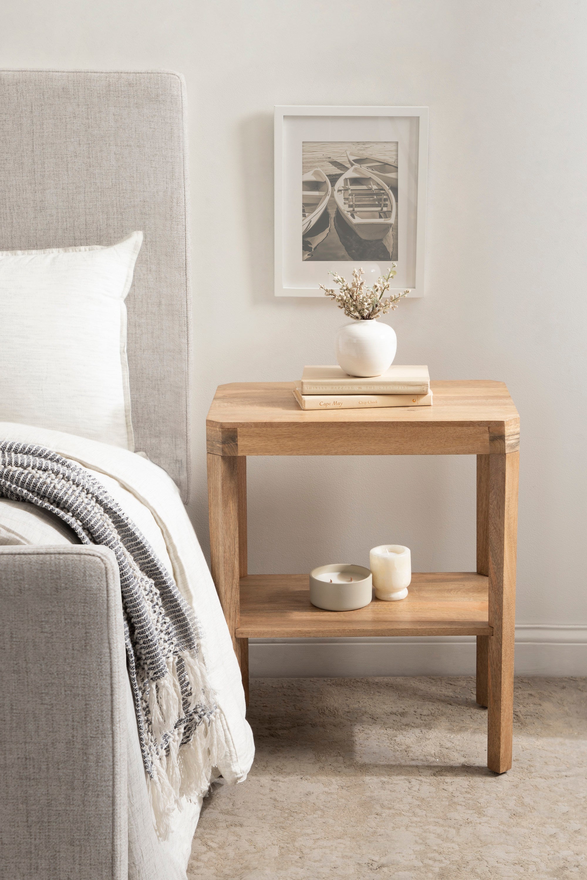 Side Table Natural 22x14x26 7