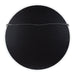 Round Mirror White 32" Diameter 4