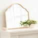 Arch Mirror Natural Beige 32x28 6