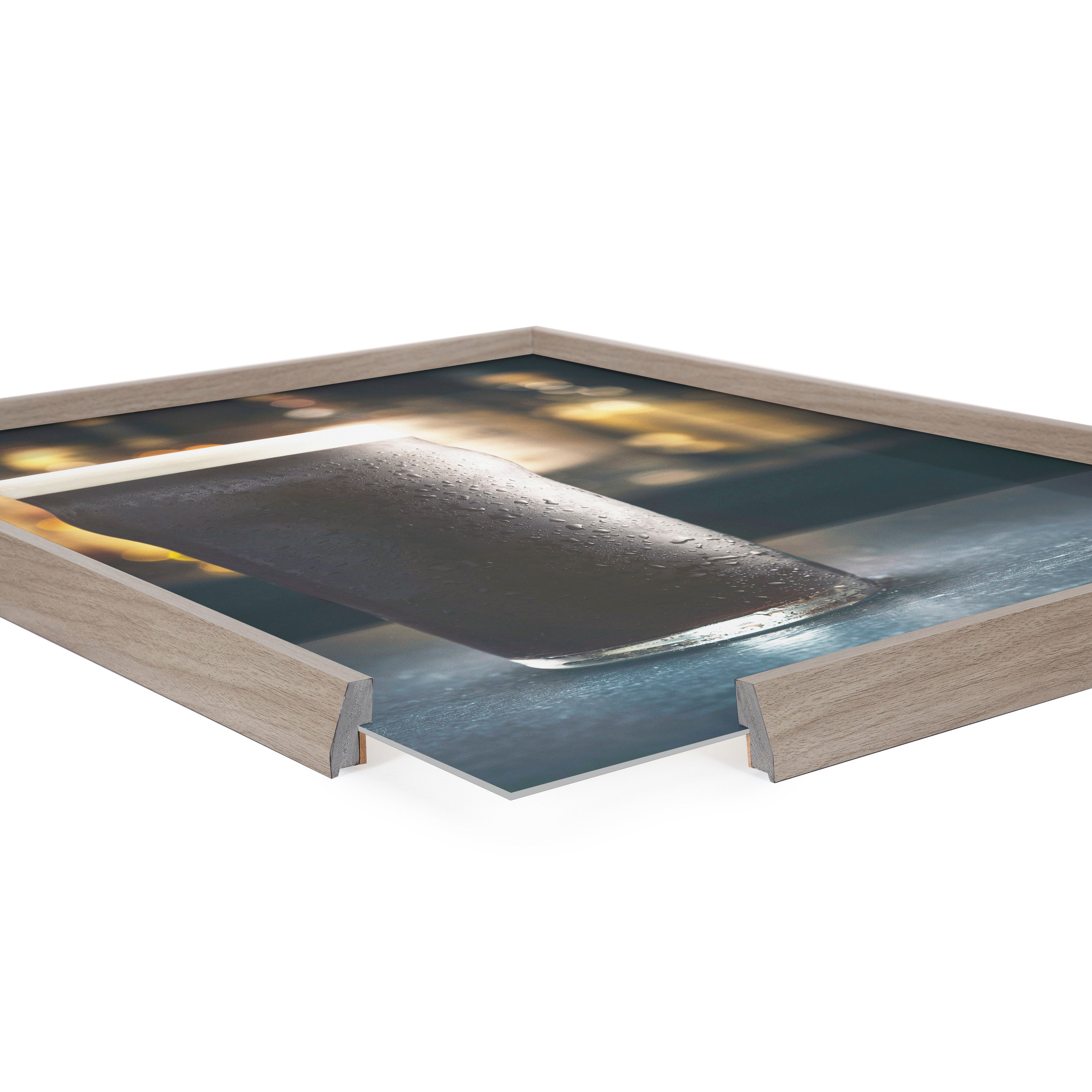 Blake Stout Framed Printed Glass by Emiko and Mark Franzen of F2Images