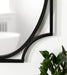 Scallop Mirror Black 20x30 7