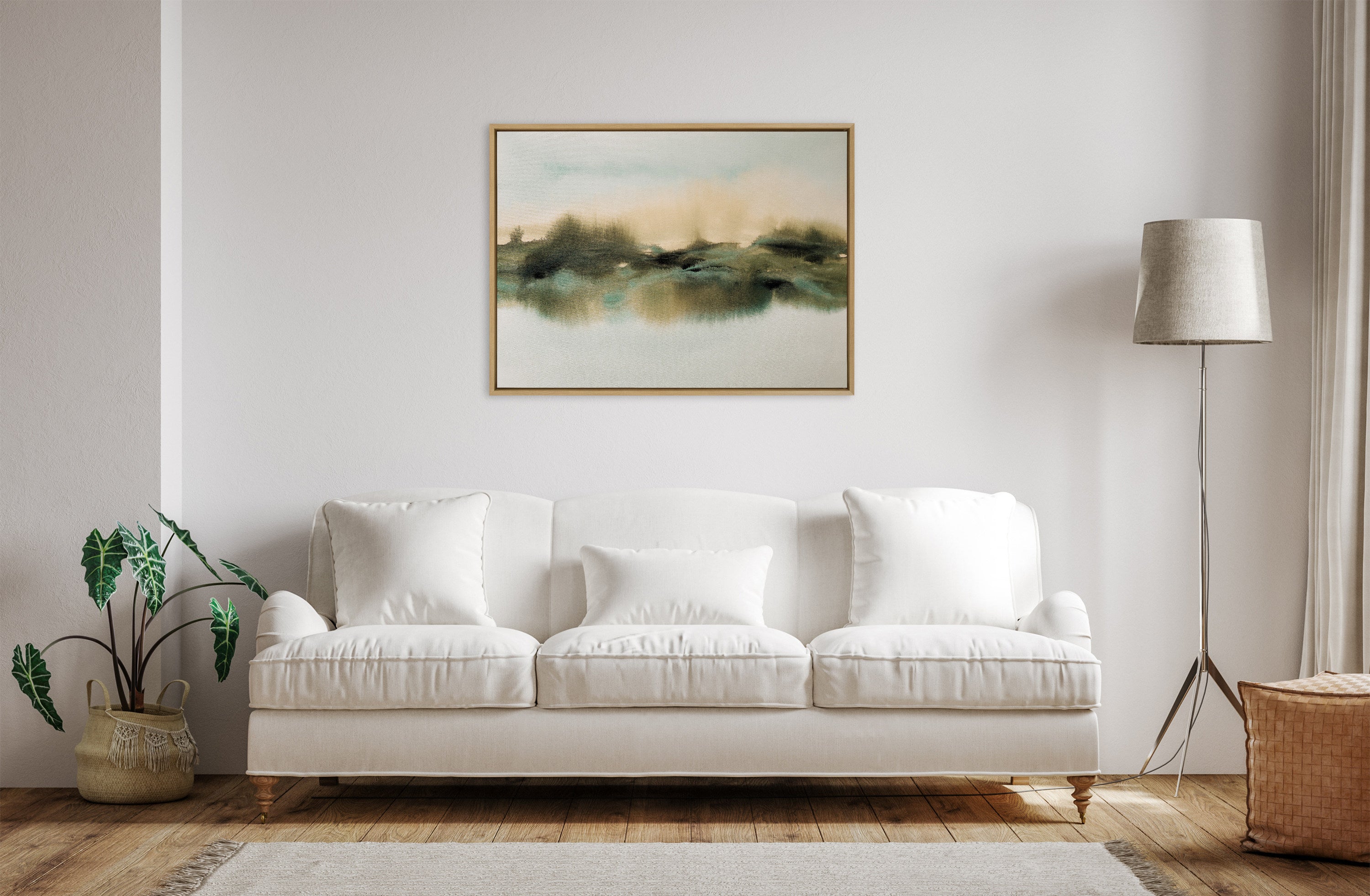 Framed Canvas 28x38 Sylvie Natural 5