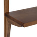 Accent Shelf Rustic Brown 24x8x24 4