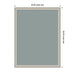 Pinboard Florence Silver 20x26 2