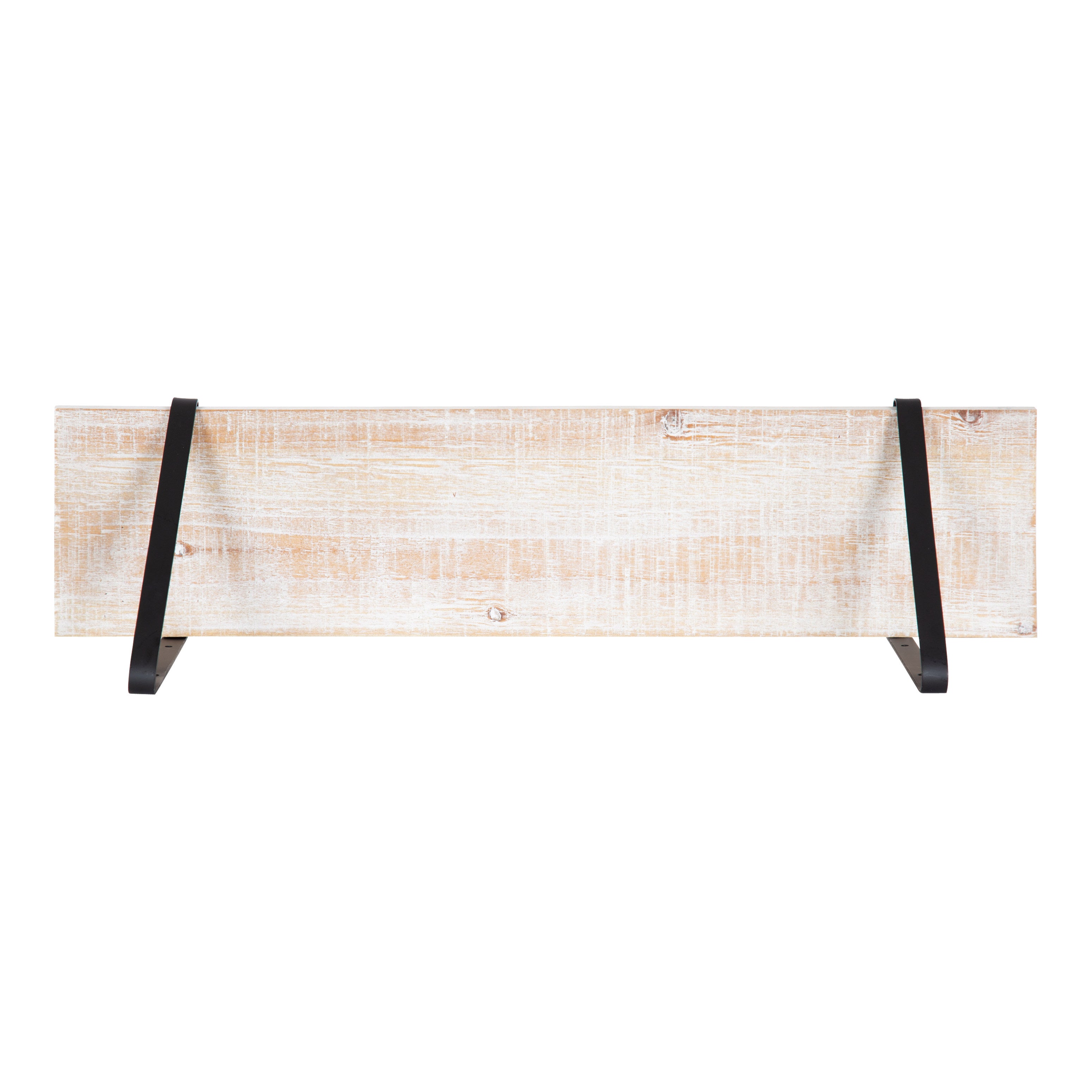 Floating Shelf White 2 Pk-28" 6