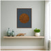 Framed Canvas 18x24 Sylvie Walnut 6
